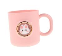 iplusmile Taza para Cepillo de Dientes Infantil con Dibujos Animados y Vaso de Enjuague Bucal Reutilizable Seguro y Práctico para Viaje