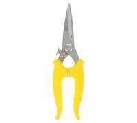 iplusmile Tijera Dentada de Jardinería, Tijeras de Podar para Poda de Flores y Ramas, Acero Inoxidable y Plástico, Azul, 1 Color Aleatorio