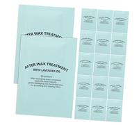 iplusmile Toallitas Para Después Depilación 50 Unidades Tamaño Individual Aceite Calmante Azul Para Cuidado Post Depilatorio Piel Sensible Uso En Casa y Salones