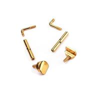 iplusmile Tornillo De Barbilla Para Viola Juego De 2 Piezas Material De Latón Abrazaderas Para Violín Fácil Instalación Accesorios De Instrumentos
