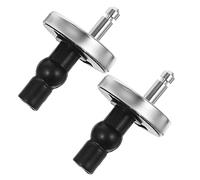 iplusmile Tornillos para Bisagras de Asiento de Inodoro Fijación con Tornillos de Expansión y Goma Resistente Kit Duradero para Tapa Wc Compatible con Asiento Roca