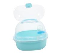 iplusmile Transportín para Hámster Jaula Portátil para Mascotas Pequeñas para y Excursiones Fabricada Resistente con Diseño de Media Vista