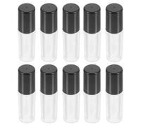 iplusmile Tubos Vacíos para Brillo Labial 1.2ml de Plástico, Ligeros y Fáciles de Transportar, Pack de 10 Unidades para Uso Diario y Muestras de Brillo de Labios