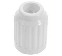 iplusmile Tuerca 22 MM para Varilla de Elevación de Ventilador de Pie | Plástico Blanco, Junta de Poste para Soporte Telescópico, Reducción de Ruido y Apoyo Firme en Oficina
