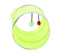 iplusmile Túnel para Gatos Plegable de Poliéster Resistente y Juguete Interactivo para Gatitos para Escondite Interiores Color Rosa