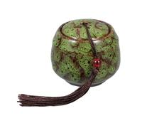 iplusmile Urna De Cerámica Pequeña Urna De Recuerdo para Cenizas Conmemorativa para Mascotas De Cerámica para Gatos y Perros para Guardar Cenizas De Perros y Gatos Casa