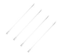 iplusmile Varilla De Plástico para Persianas Verticales 4 Piezas Mango Transparente Accesorio Resistente para Hogar y Oficina Adecuado para Cortinas Venecianas