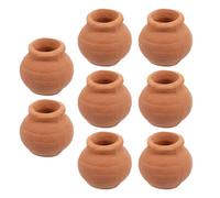 iplusmile Vasijas Miniatura de Barro para Suculentas 8 Piezas Macetas Pequeñas de para Jardín Interior y Cultivo Saludable