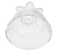 iplusmile Vaso de Helado de Vidrio Transparente 240 Ml Base Gruesa Tazón para Postres y Batidos Cuenco Multiusos para Helados y Yogur Adecuado para Hogar Café y Fiestas