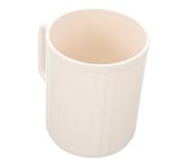 iplusmile Vaso de Plástico para Baño Resistente y Portátil Taza Grande para Cepillos de Dientes y Enjuague Bucal Almacenamiento Reutilizable y Anti-caídas para Viaje y Uso Reutilizable