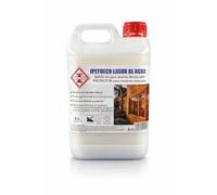 IPLYDECO LASUR-BARNIZ AGUA - Protector de Madera al Agua. Protege, decora y embellece todo tipo de madera (5 L, Incoloro)