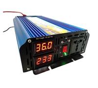 IPNDKBFL Inversor de Potencia de Onda sinusoidal Pura de 2,5 kW 2500W CC 36V a CA 220V convertidor de Potencia 5000W 50HZ 60HZ(60HZ,24V-220-240V)