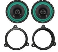 IPNOSIS Kit de 2 Altavoces IP-01165 con 2 Soportes, Compatible con S.Mart Fortwo/ForFour (453), H.yundai i10 Desde 2020, M.azda CX-5 Desde 2017, CX-9 Desde 2016, MX-5 Desde 2015 y Otros Modelos.