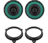 IPNOSIS Kit de 2 altavoces IP-01165 para Nissan Micra desde 2007 en adelante, Qashqai II de 2013 a 2024, Leaf de 2010 a 2017, Rogue de 2007 a 2015 + ver otros modelos con 2 soportes delanteros