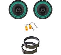 IPNOSIS Kit de 2 Altavoces para Coche IP-01165 para Lancia Ypsilon desde 2003 en adelante de 165 mm con 2 soportes delanteros y 2 conectores