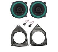 IPNOSIS Kit de 2 altavoces traseros de 13 cm Citroen C 3 con 2 soportes traseros, 2 conectores IP-01130