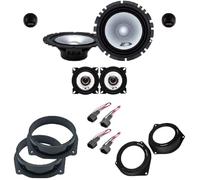 IPNOSIS Kit de 6 altavoces SXE-1750S + SXE-1025S para Fiat Bravo desde 2007 en adelante con 2 soportes delanteros, 2 soportes traseros y 4 conectores