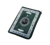IPNSDON 1 alfombra de oración, alfombra de oración de viaje, con brújula, alfombra de oración, alfombra, alfombra de oración portátil, alfombra sencilla, 1 regalo de viaje familiar para Eid, unisex