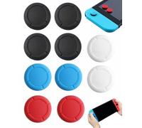 IPNSDON 10 piezas Agarres para el Pulgar para Switch - Antideslizantes - Textura láser - Resistentes al Desgaste - Capuchón de Reemplazo Joystick para Mando