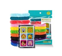 IPNSDON 10 piezas Pulseras s,Pulsera Antimosquitos Bolsitas Individuales Auto Cierre