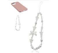 IPNSDON 1Pcs-Cordón para teléfono móvil, antipérdida para teléfono móvil colgante cadena, colgante para teléfono móvil, correa de muñeca correa de muñeca correa de cuentas cadena cordón joyería