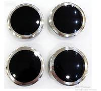 IPNSDON 4PCS Pegatinas el Logotipo del Emblema la Rueda, Resistentes al Agua, al Polvo y a la corrosión, para embellecedores Ruedas Coche, compatibles Skoda Fabia, Octavia, Superb, Yeti, 4 x 56 mm