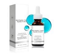 IPNSDON Suero Facial Antiedad Cobre y Complejo Multi-Péptidos para Arrugas y Líneas Finas Mejora la Elasticidad de la Piel Serum Reafirmante Cuidado de la Piel Serum Facial de Noche Suero