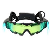iPobie Gafas De Visión Nocturna,Ajustables para Niños,Gafas De Visión Nocturna con Verde Led,Gafas de Visión Nocturna para Correr, Esquiar, Montar en Bicicleta, Cazar, ¡un Divertido Regalo para Niños