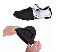 iPobie unisex Cubierta para Zapatillas de Ciclismo, apatos Toe Cover Bicicleta Corta Zapato Protector térmico (Negro)