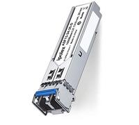 Ipolex 1 PC Transceptor LC monomodo SFP LX de 1 G, módulo Mini-Gbic 1000Base-LX compatible con Cisco GLC-LH-SMD, Ubiquiti UF-SM-1G, Meraki, Netgear, Mikrotik, Zyxel, etc. (SMF, 1310 nm, 20 km).