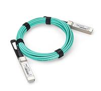 Ipolex 10G SFP+ AOC Cable - 10GBASE Active Optical Cable, OM3 MMF Direct Attach cable de fibra óptica con conectores SFP+, para Cisco SFP-10G-AOC5M, Ubiquiti UniFi, Mikrotik, D-Link etc. 5-m (16-ft)