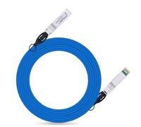 Ipolex Cable de cobre 10G SFP+, DAC SFP+ azul, Cable de conexión directa10GBASE-CU, Cable twinax pasivo de 10 Gb/s compatible con Cisco, Ubiquiti, Meraki, Mikrotik, Intel y más. 2 metros