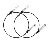 Ipolex Cable de cobre SFP+ 10G, DAC SFP+, cable de cobre de conexión directa 10GBASE-CU, cable Twinax pasivo de 10Gb/s compatible con Cisco, Ubiquiti, Meraki, Mikrotik, Intel etc. 1,5-metro, 2-Pack.
