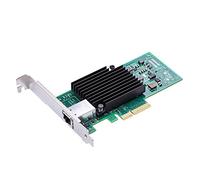 ipolex Tarjeta de Red de 0 GB, 1 Puerto RJ45, Nic de 10 GbE en comparación con Intel x550-T1, Compatible con Windows Server/Windows/Linux/VMware (no es Compatible con Mac OS, Modo de omisión)