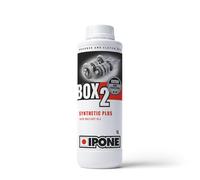 IPONE - Aceite de Caja de Cambios Moto - Box 2 - Semisintético a base de Ésteres - Alto Rendimiento - Para cajas de cambios con embrague húmedo - Envase 1 Litro