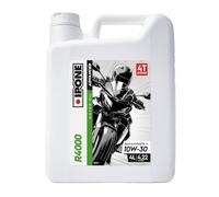 IPONE - Aceite Moto 4 Tiempos 10W30 R4000 RS - 4L- Semisintético con Esteres - Resistencia Excepcional al Desgaste