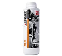 IPONE - Aceite Moto 4 Tiempos 10W30 10.3-1L - Semisintético - Protección del Motor - Lubricación Óptima