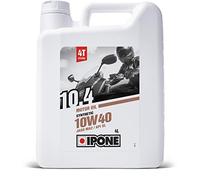 IPONE - Aceite Moto 4 Tiempos 10W40 10.4-4L - Semisintético - Protección del Motor - Lubricación Óptima