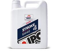IPONE - Aceite Motor Moto 4 Tiempos Stroke 4 5W40-100% Sintético con Esteres - Rendimiento optimizado - Bidón 4L