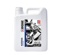IPONE - Aceite Motor Motos de 4 Tiempos 10W40 Katana Off Road -100% Sintético con Ésteres - Cambio de Marcha Rápido y Preciso - Bidón 4L