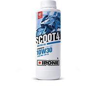 Ipone - Aceite Motor Scooter 4 Tiempos 10W30 Scoot 4 - Envase 1 Litro - Semisintético - Protección del Motor - Ahorro de Combustible