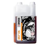 IPONE - Aceite Motor 2 Tiempo Self Oil - Semi-sintético - para Todos Engranajes 2 Tiempo para maquinaria de jardinería Bidón dosificador de 1 litro