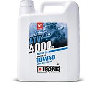 IPONE - Aceite Quad 4 Tiempos ATV 4000 RS 10W40-4L - Semisintético con Esteres - Excepcional Resistencia al Desgaste