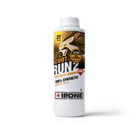 IPONE - Aceite Scooter 2 Tiempos Scoot Run 2-100% Sintético - Anti-Humo - De Uso Urbano - Bidón 1L