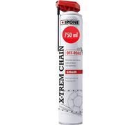 IPONE - Grasa para Cadena Moto Todo Terreno X-trem Chain Off-Road - Formulación Antiadherente - Pulverización precisa sin salpicar - Dosificador Multiposición 750 ml