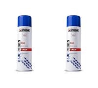 IPONE - Grasa para Cadenas de Moto - Color Azul - Formulación anticorrosión - Resistente al Agua - 250 ml (Paquete de 2)