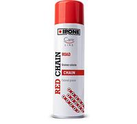 IPONE - Grasa para Cadenas de Moto - Color Rojo - Formulación anticorrosión - Resistente al Agua - 250 ml
