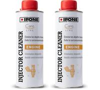IPONE - Limpiador de Inyectores Moto Injector Cleaner - Elimina los sedimentos - Reduce los Costes de Mantenimiento - Restaura el Funcionamiento Original del Motor - 300 mL (Paquete de 2)