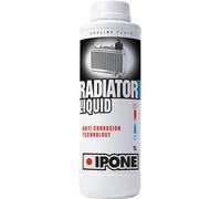 IPONE - Líquido refrigerante Moto - Radiator Liquid - Protección Anticongelante hasta -36 °C - Tecnología Anticorrosión - Listo para usar - Envase 1 Litro