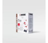 IPONE - Pack Mantenimiento Casco Moto - 1 Limpiador Casco Exterior + 1 Limpiador Casco Interior + 1 Anti-Lluvia + 1 toallita de Microfibra